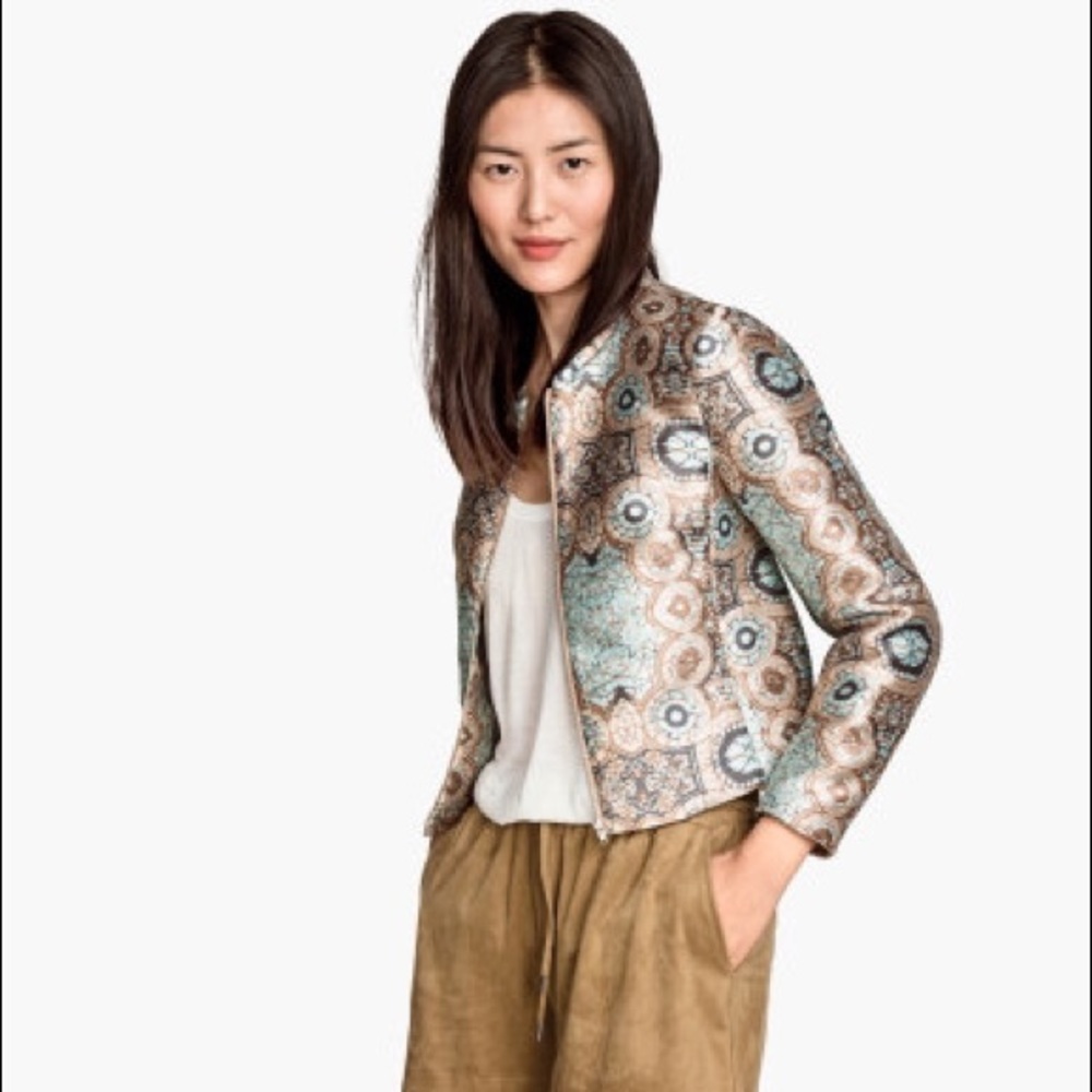 H&M conscious bomber jacket